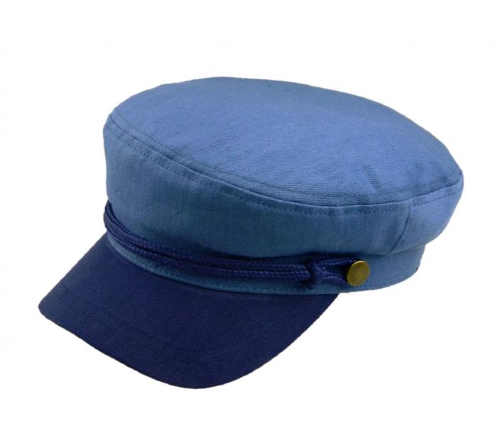 Herringbone Captain Hat