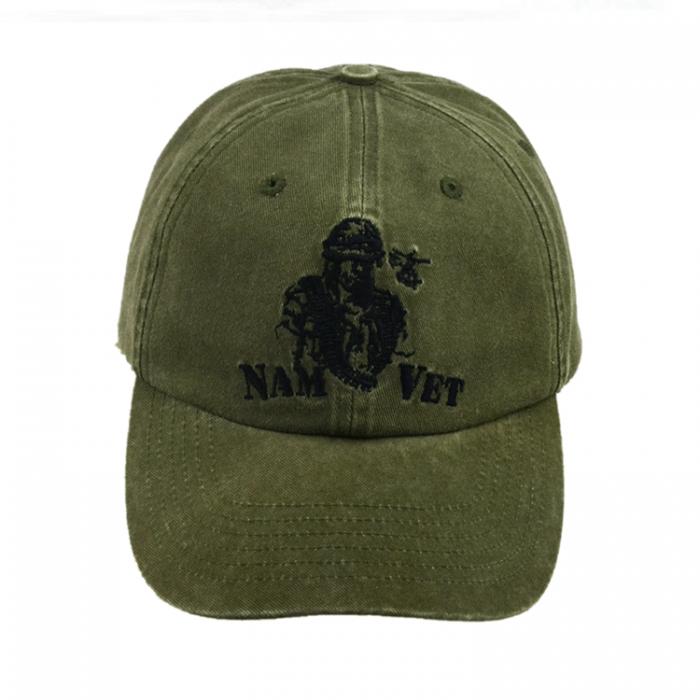 Heavy Washed Vietnam Veteran Cap
