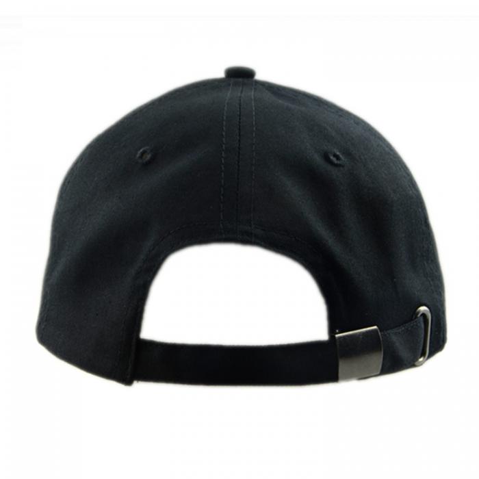 Black Cotton Blank Cap