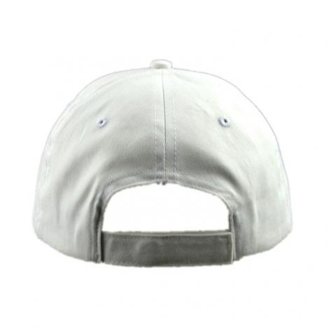White  Cotton Twill Blank Cap