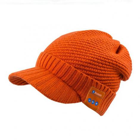 Wool Knitted Bluetooth Music  Cap