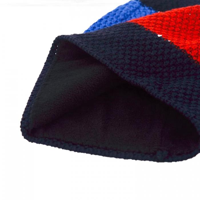 Knitted Slouchy Beanie, Fleece Inside