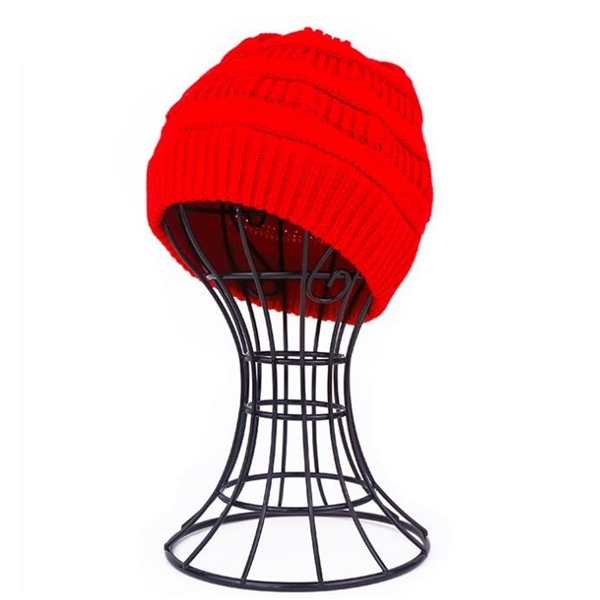 Womens Pony Tale Knit hat