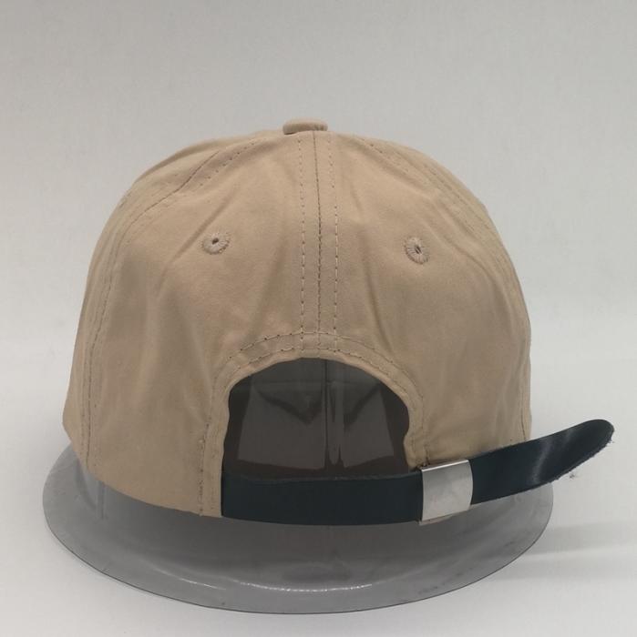 Leather Badge Dad Cap