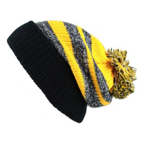 Custom LOGO POM POM Knitted Hat
