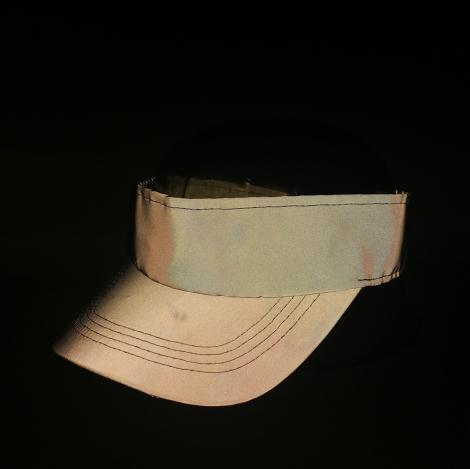 Reflective Night running Sun visor Cap