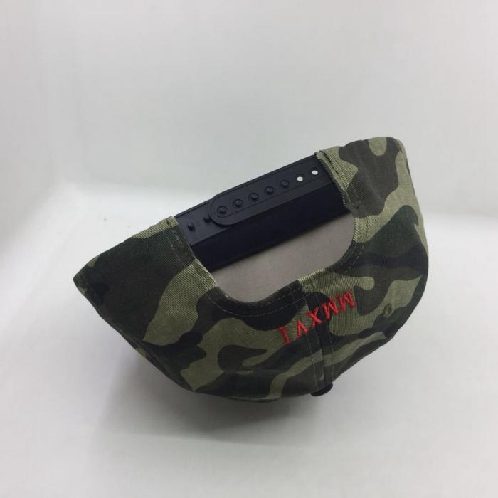 Camo cotton twill Snapback Cap