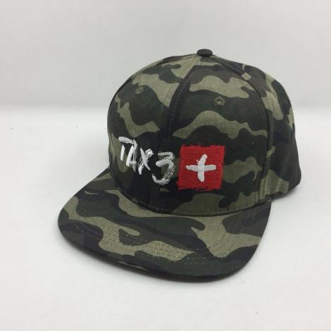 Camo cotton twill Snapback Cap