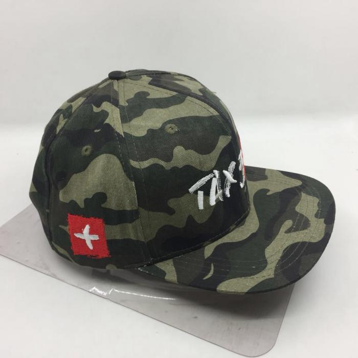 Camo cotton twill Snapback Cap